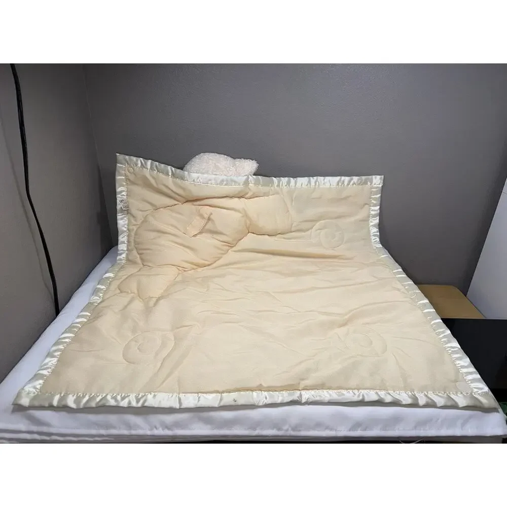 Eden Vintage Tender Tones Baby Blanket Plush Lamb Heartbeat Works 2003